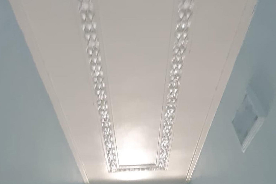 After, mould removed, ceiling and walls freshly repainted by Brushworks, Stanmore NSW